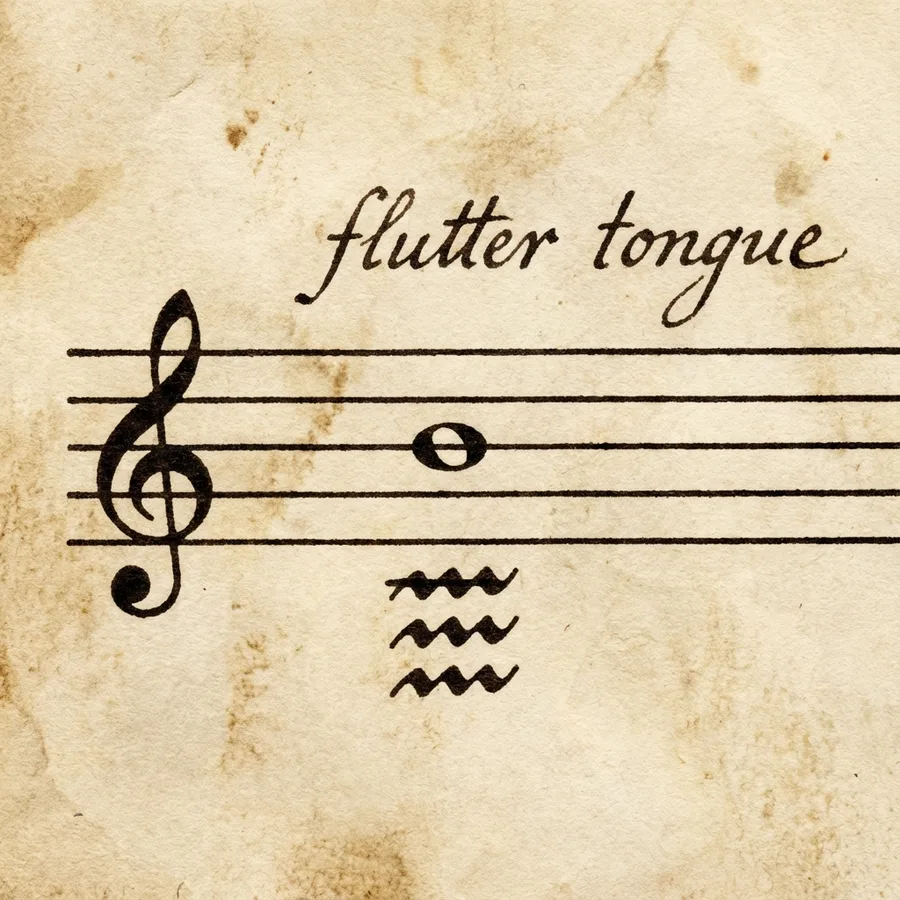 Módulo 16: Técnicas extendidas — Module 16 Flutter Tongue Notation