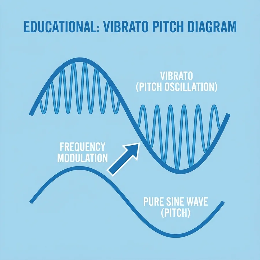 Modulo 19: Stile (jazz vs classica) — Module 19 Vibrato Sine Wave