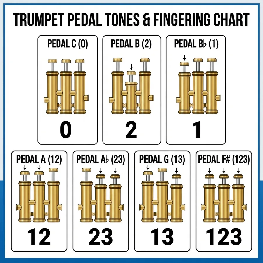 Module 22: Pedal Tones — Module 22 Pedal Fingering