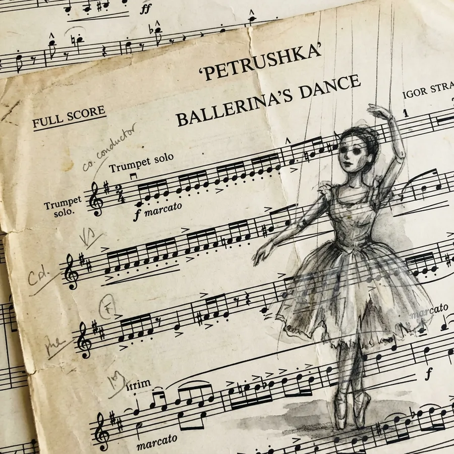 Modul 25: Orchesterstellen — Module 25 Petrushka Excerpt