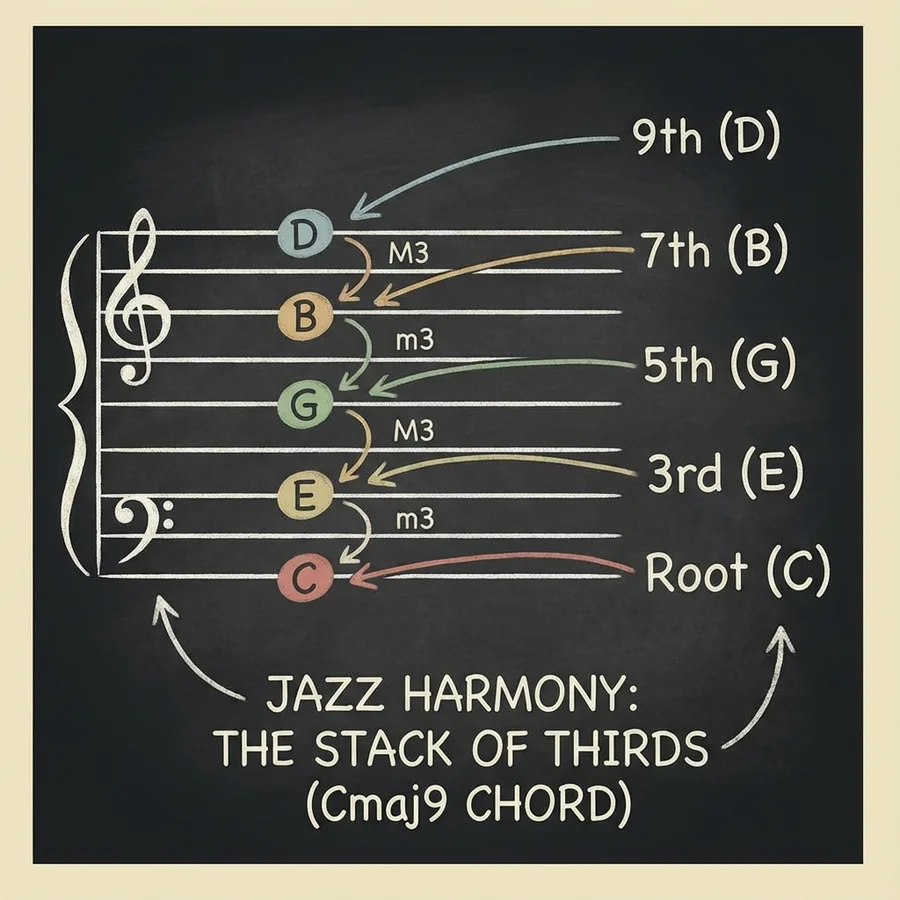 Modulo 27: Armonia jazz — Module 27 Chord Stack