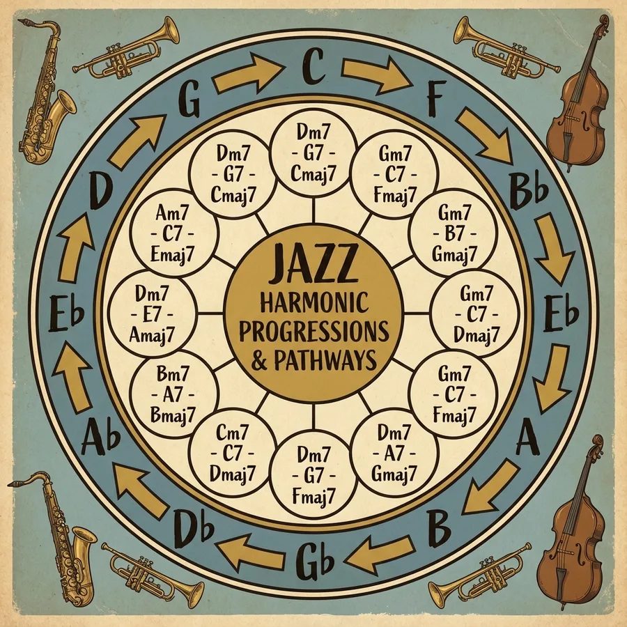 Modulo 27: Armonia jazz — Module 27 Circle Fourths Jazz