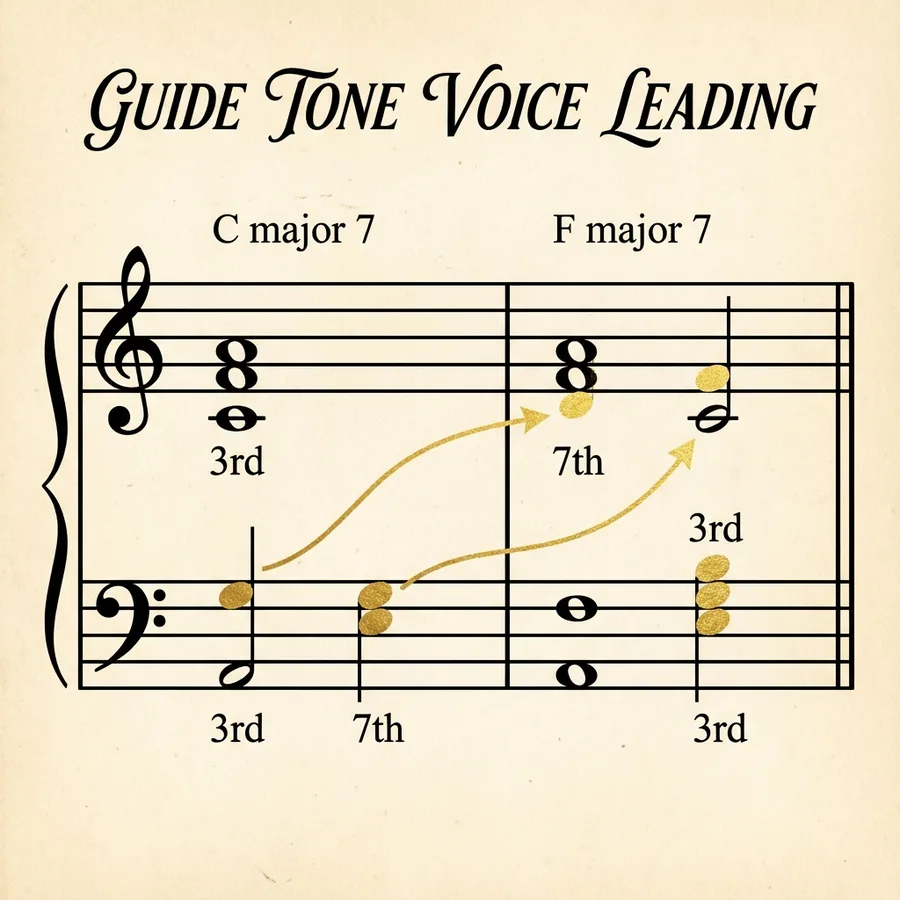 Modulo 27: Armonia jazz — Module 27 Guide Tones 3 7